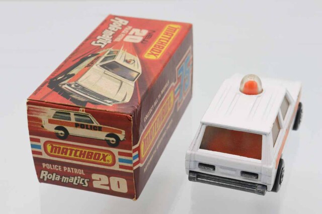 ミニカーショップ ケンボックス マッチボックス☆20☆POLICE PATROL