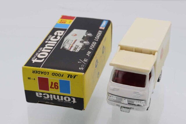 ミニカーショップ ケンボックス トミカ 黒箱☆97☆いすゞ日本航空 機内