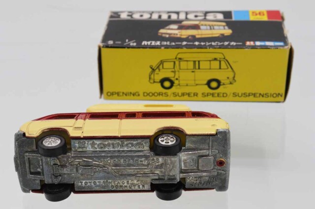 ミニカーショップ ケンボックス トミカ 黒箱☆56☆トヨタハイエース