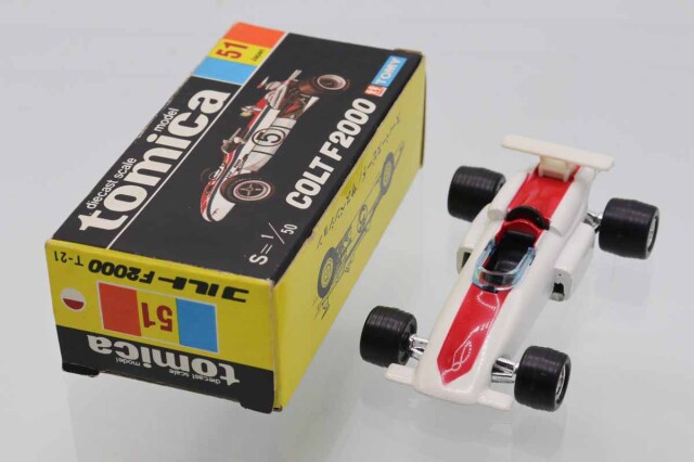 ミニカーショップ ケンボックス トミカ 黒箱☆51☆三菱コルト F2000
