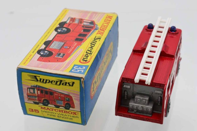 ミニカーショップ ケンボックス マッチボックス☆35☆MERRYWEATHER