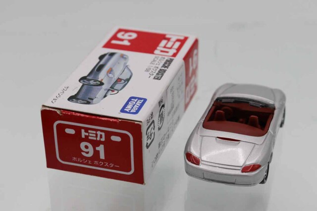 ［９１台］トミカ まとめ売り ミニカーショップ ケンボックス トミカ 赤箱☆91☆ポルシェボクスター