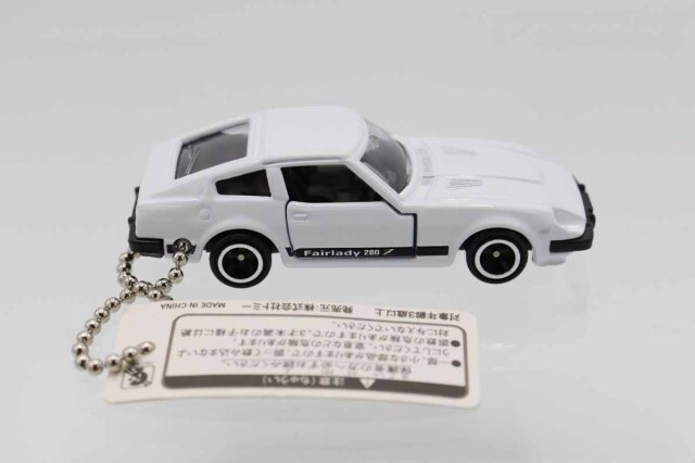 顔付きホワイトミニカー ミニカーショップ ケンボックス トミカ 特注・その他日産フェアレディ