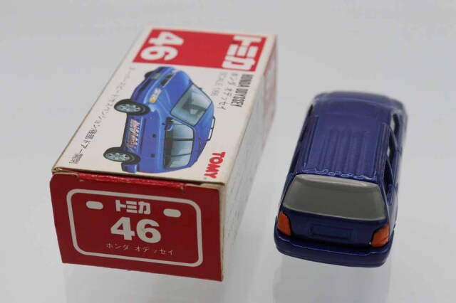 ミニカーショップ ケンボックス トミカ 赤箱☆46☆ホンダオデッセイ(青