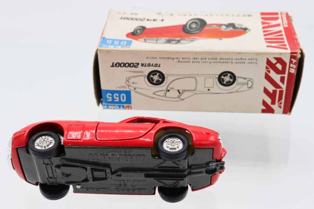 ミニカーショップ ケンボックス ダンディ☆055☆トヨタ2000GT (赤) ※S