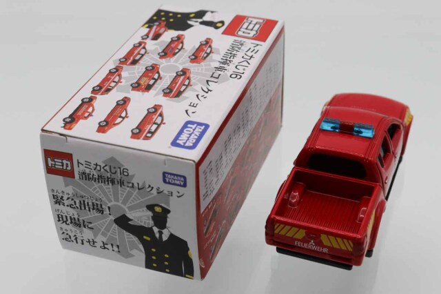 ミニカーショップ ケンボックス トミカくじ☆16☆三菱トライトン ※消防