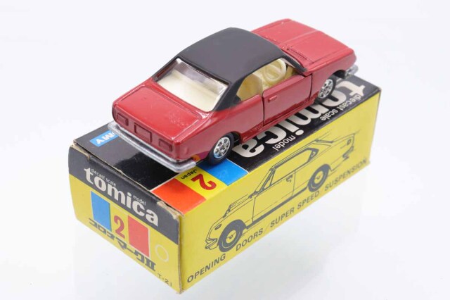 ミニカーショップ ケンボックス トミカ 黒箱☆2☆トヨペットコロナ