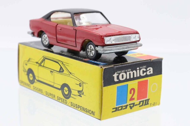 ミニカーショップ ケンボックス トミカ 黒箱☆2☆トヨペットコロナ
