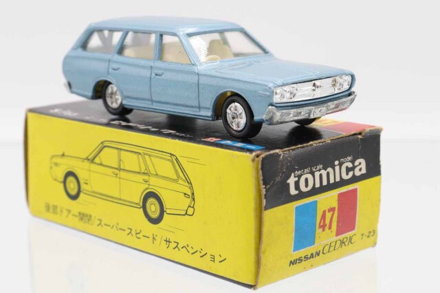 ミニカーショップ ケンボックス トミカ 黒箱☆47☆日産セドリック