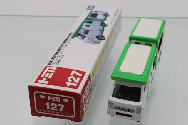 ミニカーショップ ケンボックス ロングトミカ☆127☆バンショップ