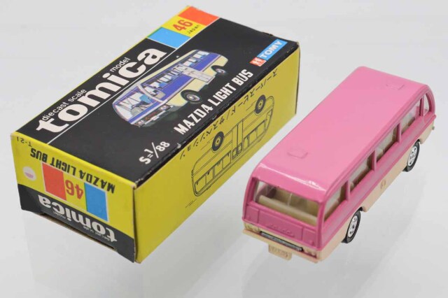 ミニカーショップ ケンボックス トミカ 黒箱☆46☆マツダライトバス
