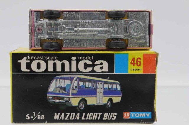 ミニカーショップ ケンボックス トミカ 黒箱☆46☆マツダライトバス