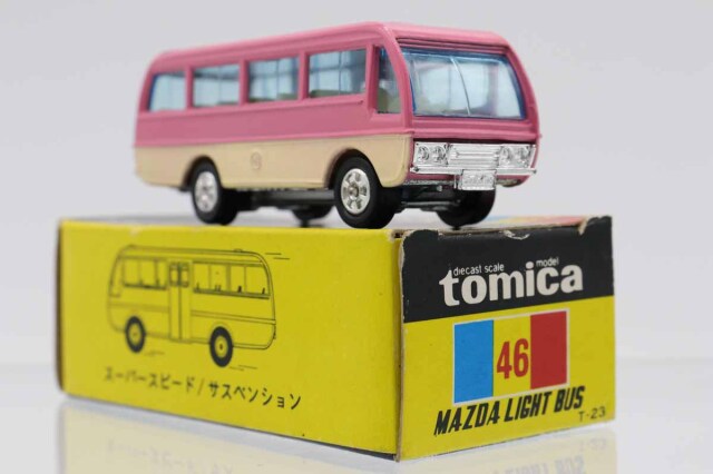 ミニカーショップ ケンボックス トミカ 黒箱☆46☆マツダライトバス