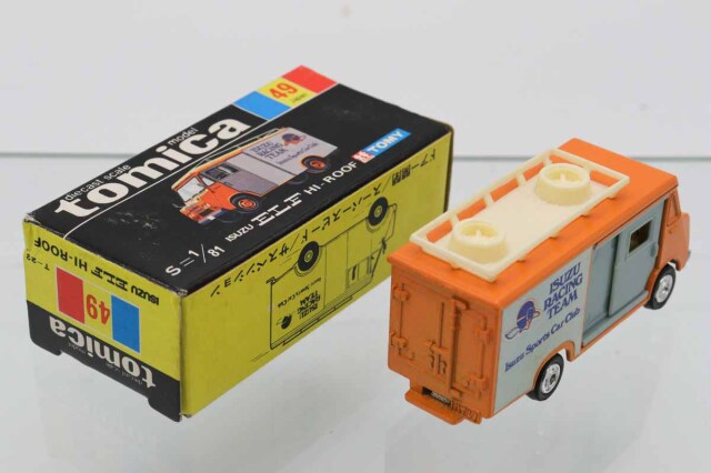 ミニカーショップ ケンボックス トミカ 黒箱☆49☆いすゞエルフ