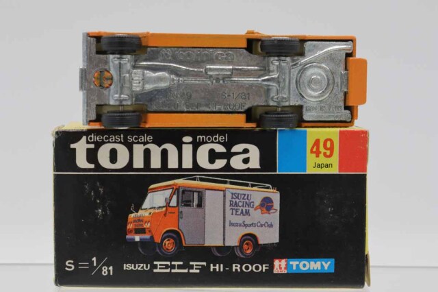 ミニカーショップ ケンボックス トミカ 黒箱☆49☆いすゞエルフ