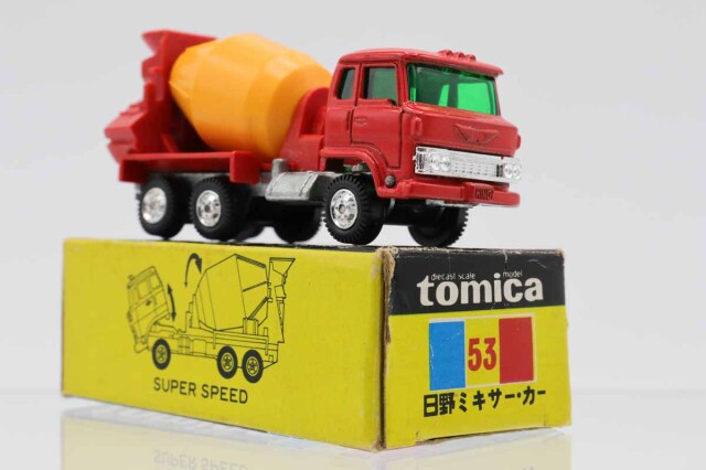 ミニカーショップ ケンボックス トミカ 黒箱☆53☆日野ミキサー・カー