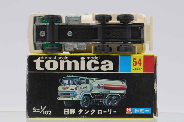 ミニカーショップ ケンボックス トミカ 黒箱☆54☆日野タンクローリー