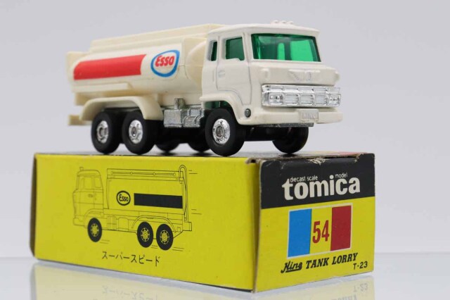 ミニカーショップ ケンボックス トミカ 黒箱☆54☆日野タンクローリー