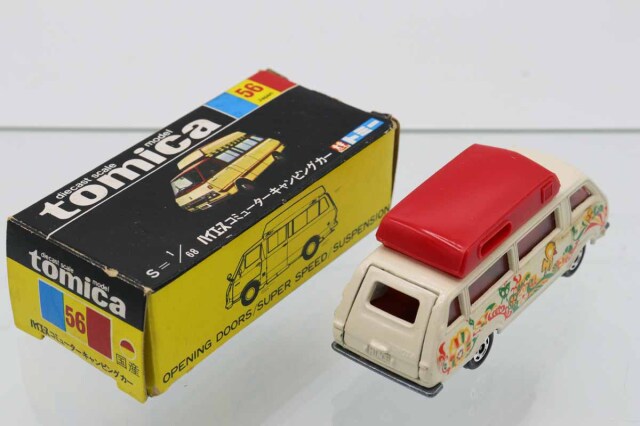 ミニカーショップ ケンボックス トミカ 黒箱☆56☆トヨタハイエース