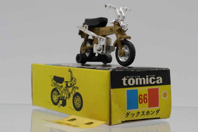 ミニカーショップ ケンボックス トミカ 黒箱☆66☆ホンダダックス(薄茶
