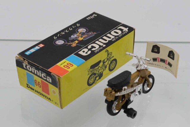 ミニカーショップ ケンボックス トミカ 黒箱☆66☆ホンダダックス(薄茶