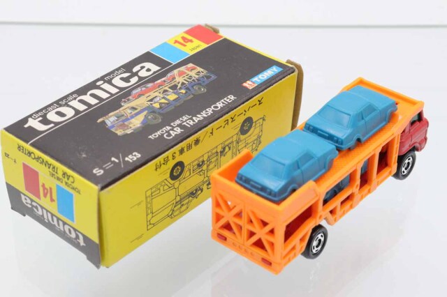 ミニカーショップ ケンボックス トミカ 黒箱☆14☆トヨタディーゼル
