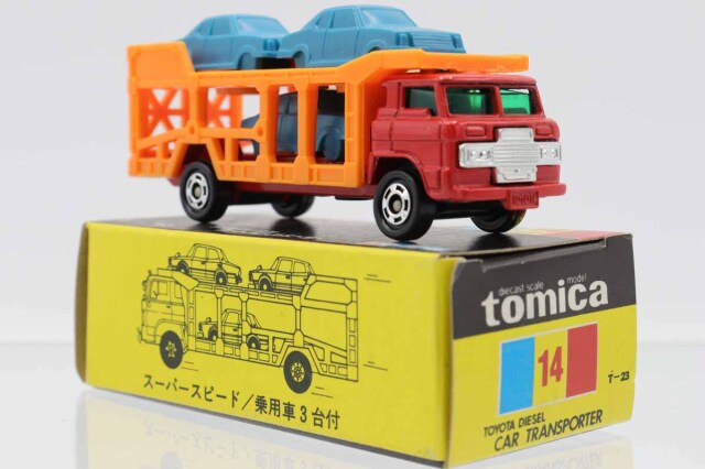 ミニカーショップ ケンボックス トミカ 黒箱☆14☆トヨタディーゼル