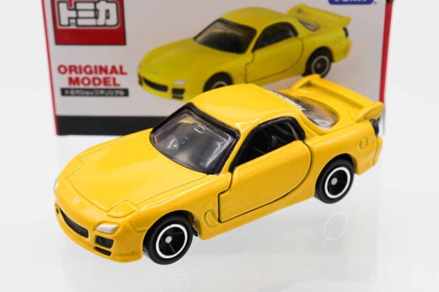 ミニカーショップ ケンボックス トミカ 特注・その他マツダRX-7 (黄
