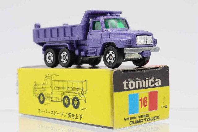 ミニカーショップ ケンボックス トミカ 黒箱☆16☆日産ディーゼル