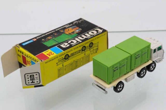 ミニカーショップ ケンボックス トミカ 黒箱☆24☆三菱ふそうコンテナ