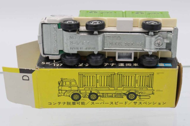 ミニカーショップ ケンボックス トミカ 黒箱☆24☆三菱ふそうコンテナ