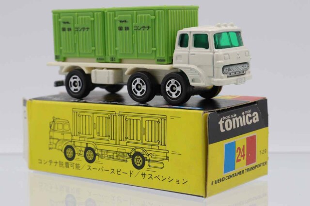 ミニカーショップ ケンボックス トミカ 黒箱☆24☆三菱ふそうコンテナ