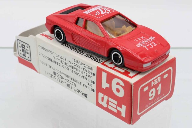 トミカ　91 フェラーテスタロッサ　FCJ4特注　絶版 トミカ 91 フェラーテスタロッサ FCJ4特注 絶版 トミカ 91 フェラー