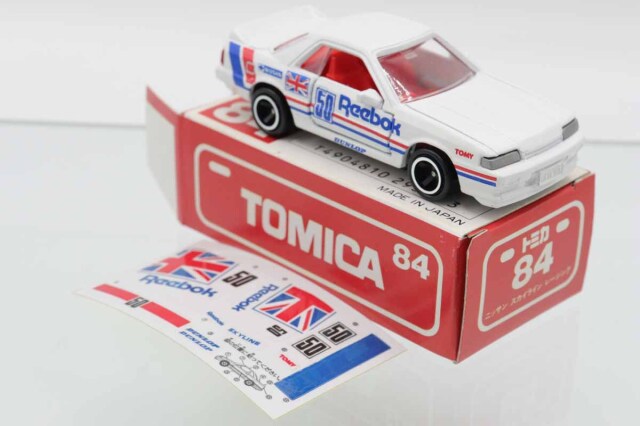 ミニカーショップ ケンボックス トミカ 赤箱(日本製)☆84☆日産
