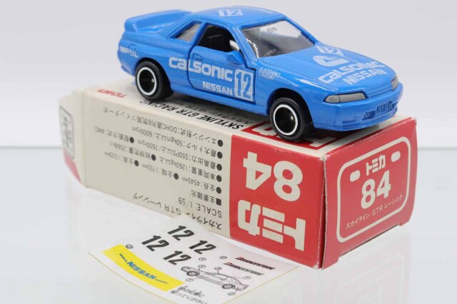 ミニカーショップ ケンボックス トミカ 赤箱(日本製)☆84☆日産