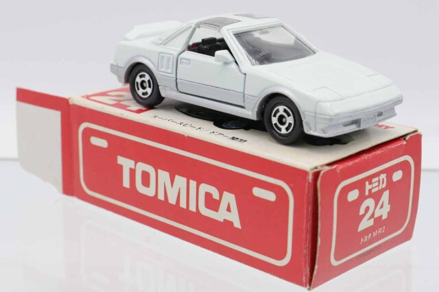 ミニカーショップ ケンボックス トミカ 赤箱(日本製)☆24☆トヨタMR2