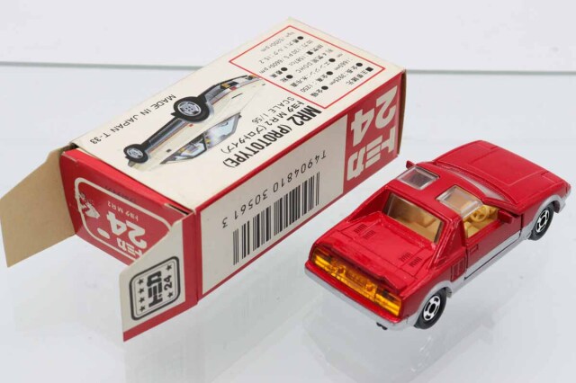 く*〜様 赤箱トミカ24　トヨタ MR2 プロトタイプ　日本製 5台セット く*〜様 赤箱トミカ24 トヨタ MR2 プロトタイプ 日本製 5台セット く