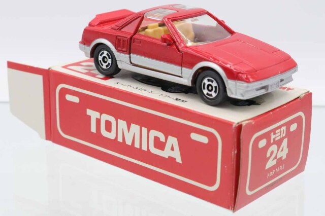 ミニカーショップ ケンボックス トミカ 赤箱(日本製)☆24☆トヨタMR2