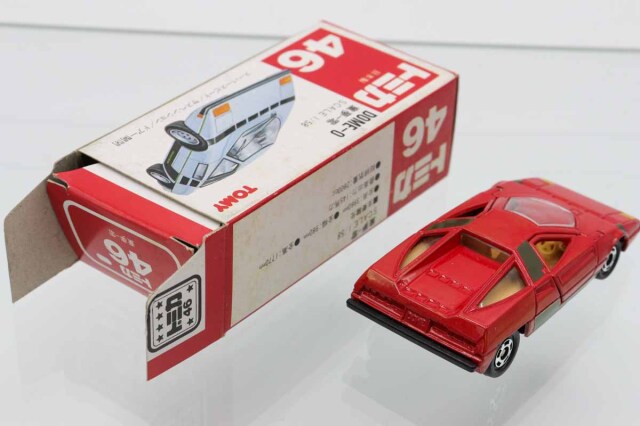 ミニカーショップ ケンボックス トミカ 赤箱(日本製)☆46☆童夢-零(赤