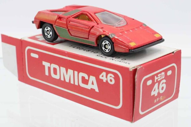 ミニカーショップ ケンボックス トミカ 赤箱(日本製)☆46☆童夢-零(赤