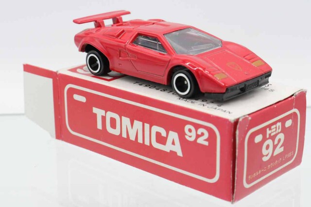 ミニカーショップ ケンボックス トミカ 赤箱(日本製)☆92