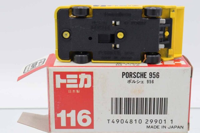 ミニカーショップ ケンボックス トミカ 赤箱(日本製)☆116☆ポルシェ