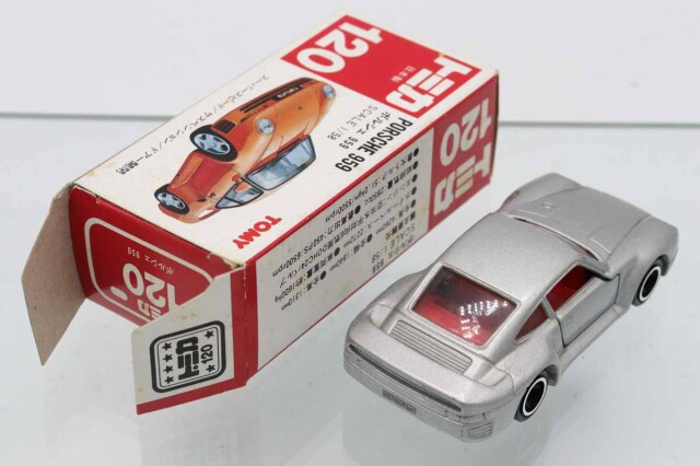 ミニカーショップ ケンボックス トミカ 赤箱(日本製)☆120☆ポルシェ