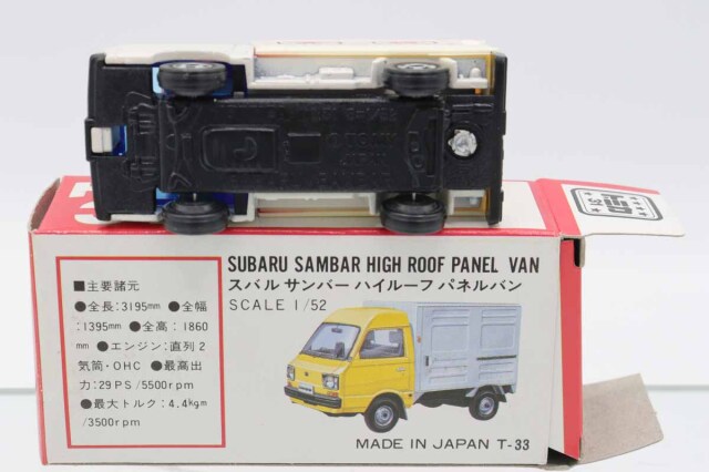 ミニカーショップ ケンボックス トミカ 赤箱(日本製)☆31☆スバル
