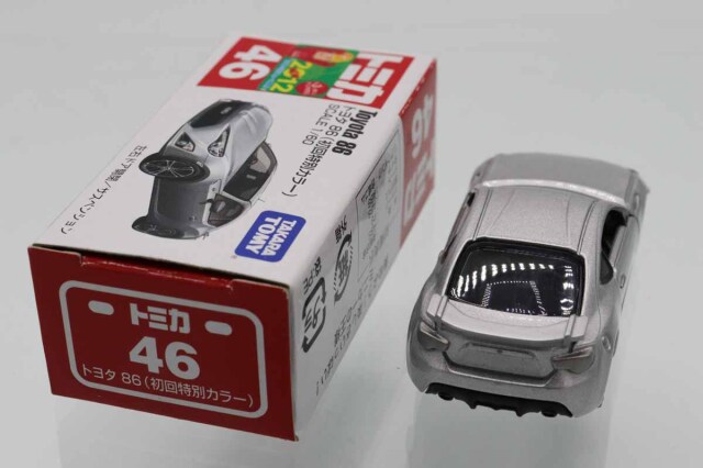 ミニカーショップ ケンボックス トミカ 赤箱☆46☆トヨタ86(初回特別