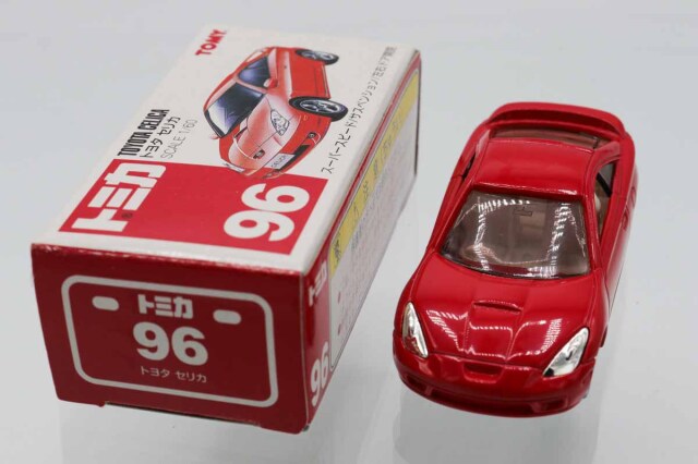 ミニカーショップ ケンボックス トミカ 赤箱☆96☆トヨタセリカ(赤