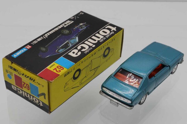 トミカ黒箱62-1 日産ブルーバードU1800SSS-E スタントセット単品 ミニカーショップ ケンボックス トミカ 黒箱☆62-1-4☆日産ブルー