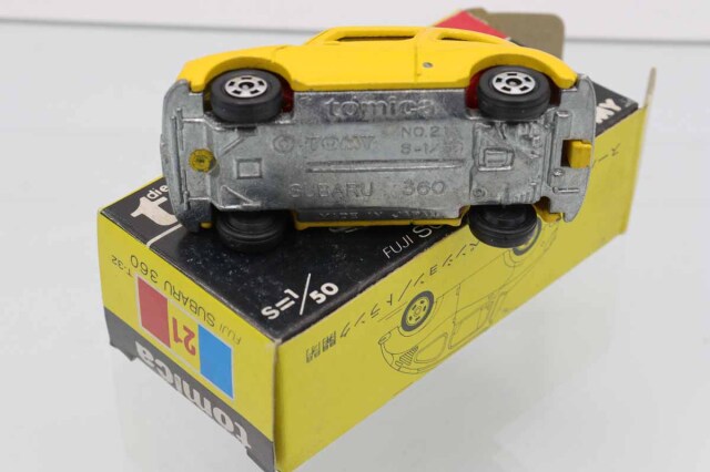 ミニカーショップ ケンボックス トミカ 黒箱☆21☆富士重工スバル 360