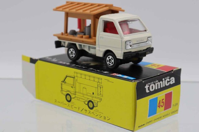 ミニカーショップ ケンボックス トミカ 黒箱☆45☆スズキキャリイ