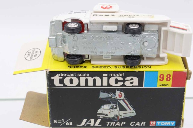 ミニカーショップ ケンボックス トミカ 黒箱☆98☆トヨタ日本航空